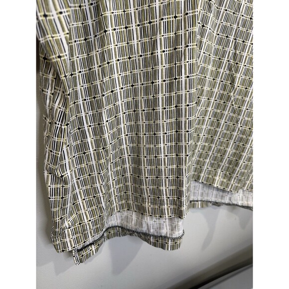 Vintage 90s Nike Tiger Woods Geometric Design Golf Polo Shirt Men’s XXL - Picture 2 of 8